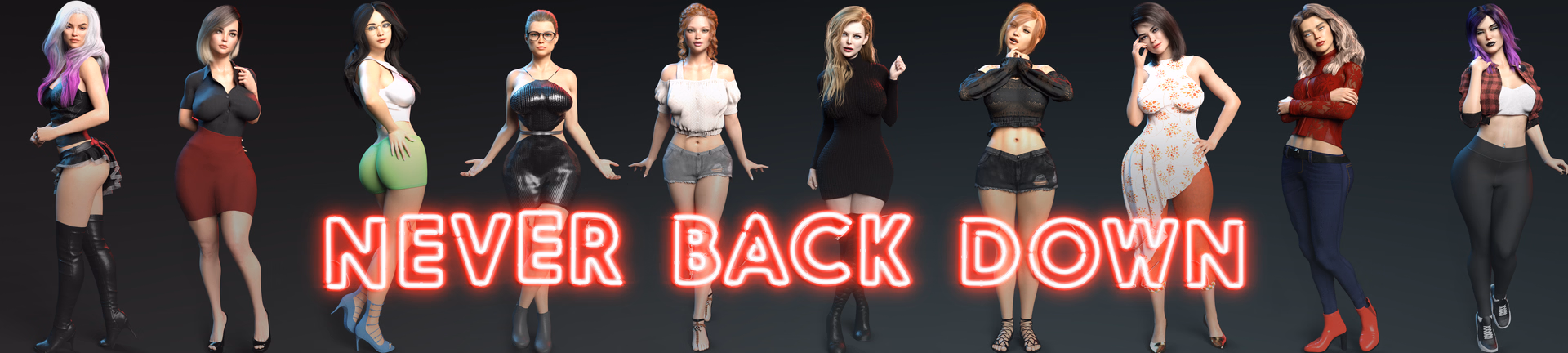 永不退缩：校园后宫大开（Never Back Down）v0.5.1 精翻汉化 游戏截图 1