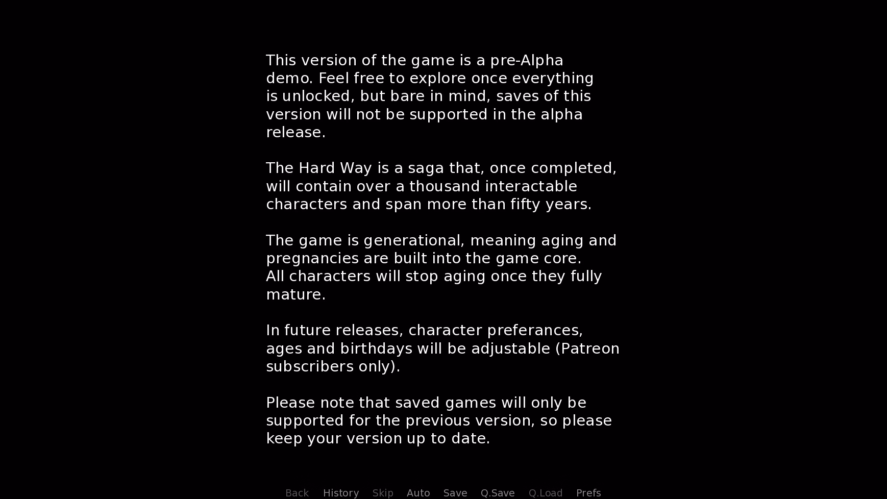 艰难之路：逆袭与忠诚后宫（The Hard Way）v0.48.0 精翻汉化 游戏截图 2