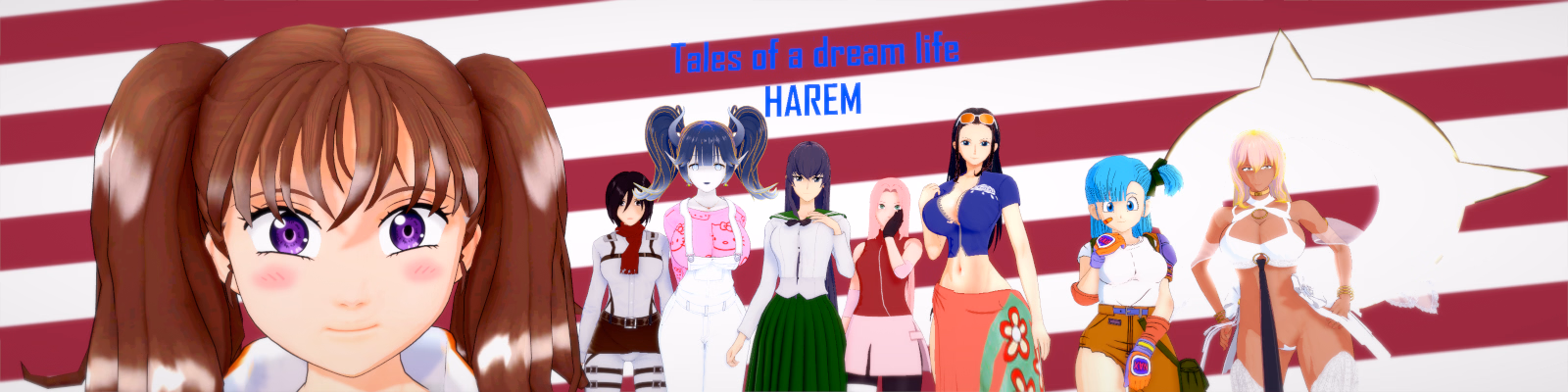 时空裂缝的后宫：梦幻生活（Tales of a Dream Life HAREM）Ch. 2 pt 1 精翻汉化 游戏截图 1