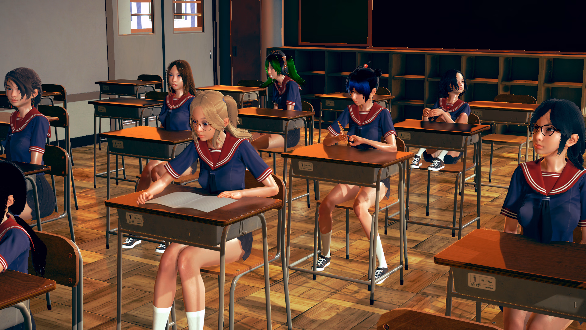 温泉浴场：女大学生的诱惑（A Day at the Spa）v0.96 精翻汉化 游戏截图 2