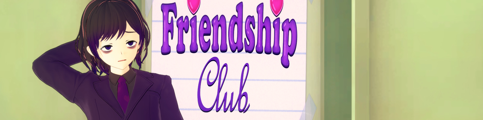 欢迎来到友谊俱乐部：天才学园的淫乱派对（Welcome to the Friendship Club!）v0.17 精翻汉化 游戏截图 1