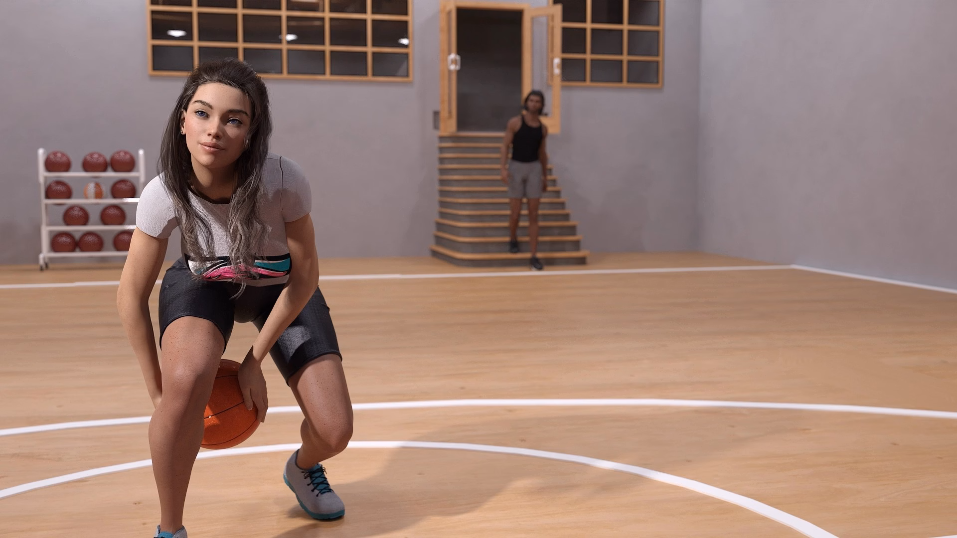 重返球场：女子篮球队的私密教练（Rebounding Life）S1 Ep.6.1 精翻汉化 游戏截图 4