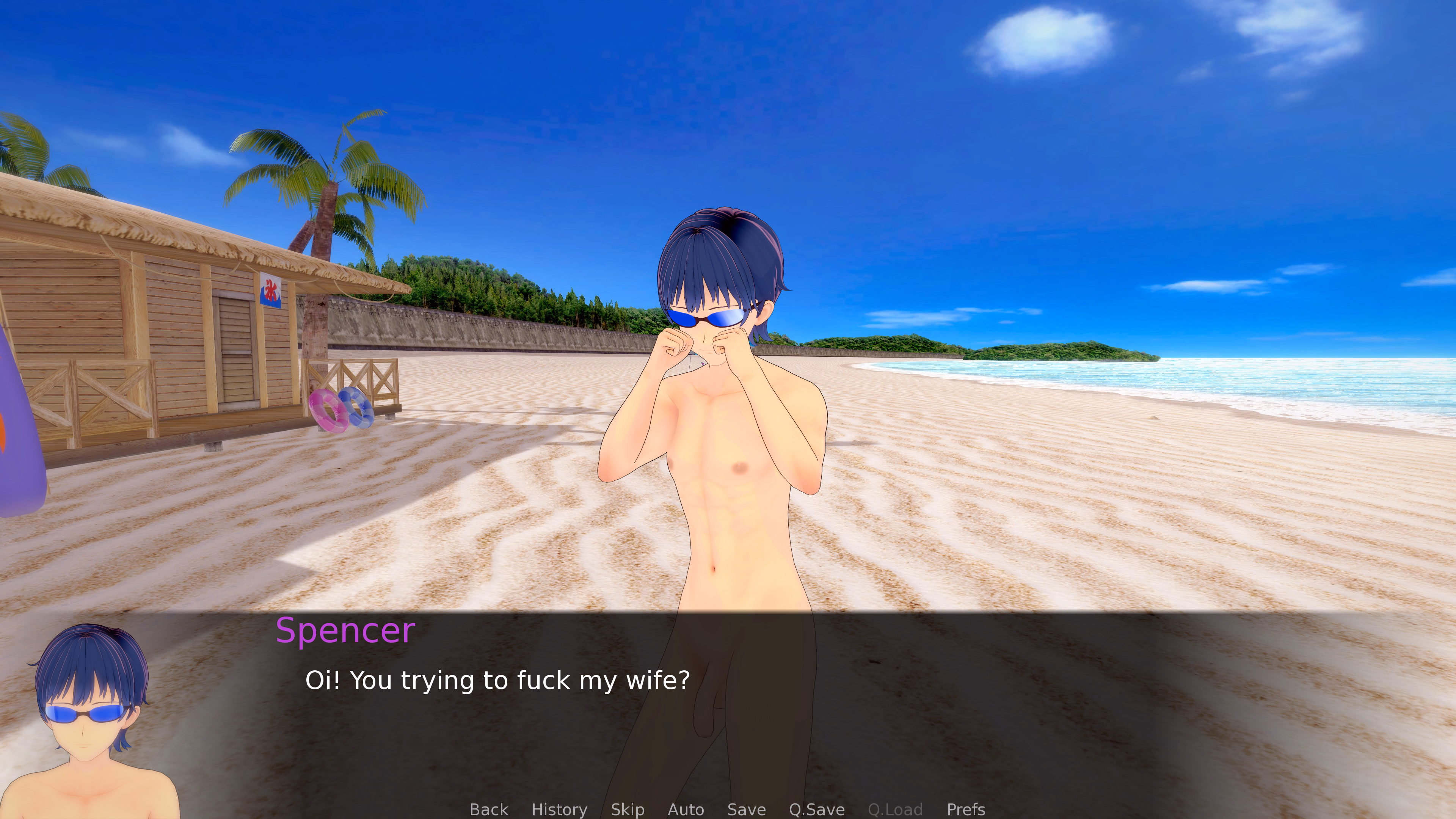 贝塔的审查：欲望隔离（Censored for Betas）v1.5 精翻汉化 游戏截图 6
