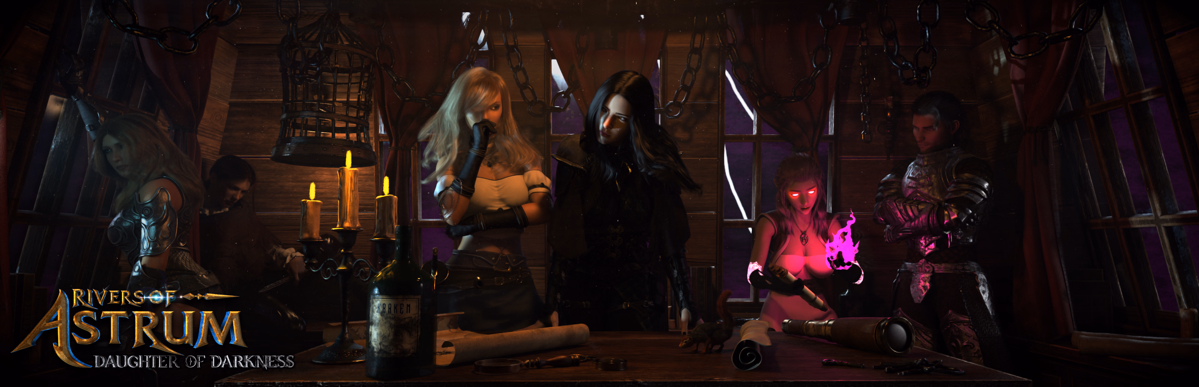 阿斯特鲁姆之河：黑暗之女的堕落（Rivers of Astrum: Daughter of Darkness）v0.2.1.5 精翻汉化 游戏截图 1