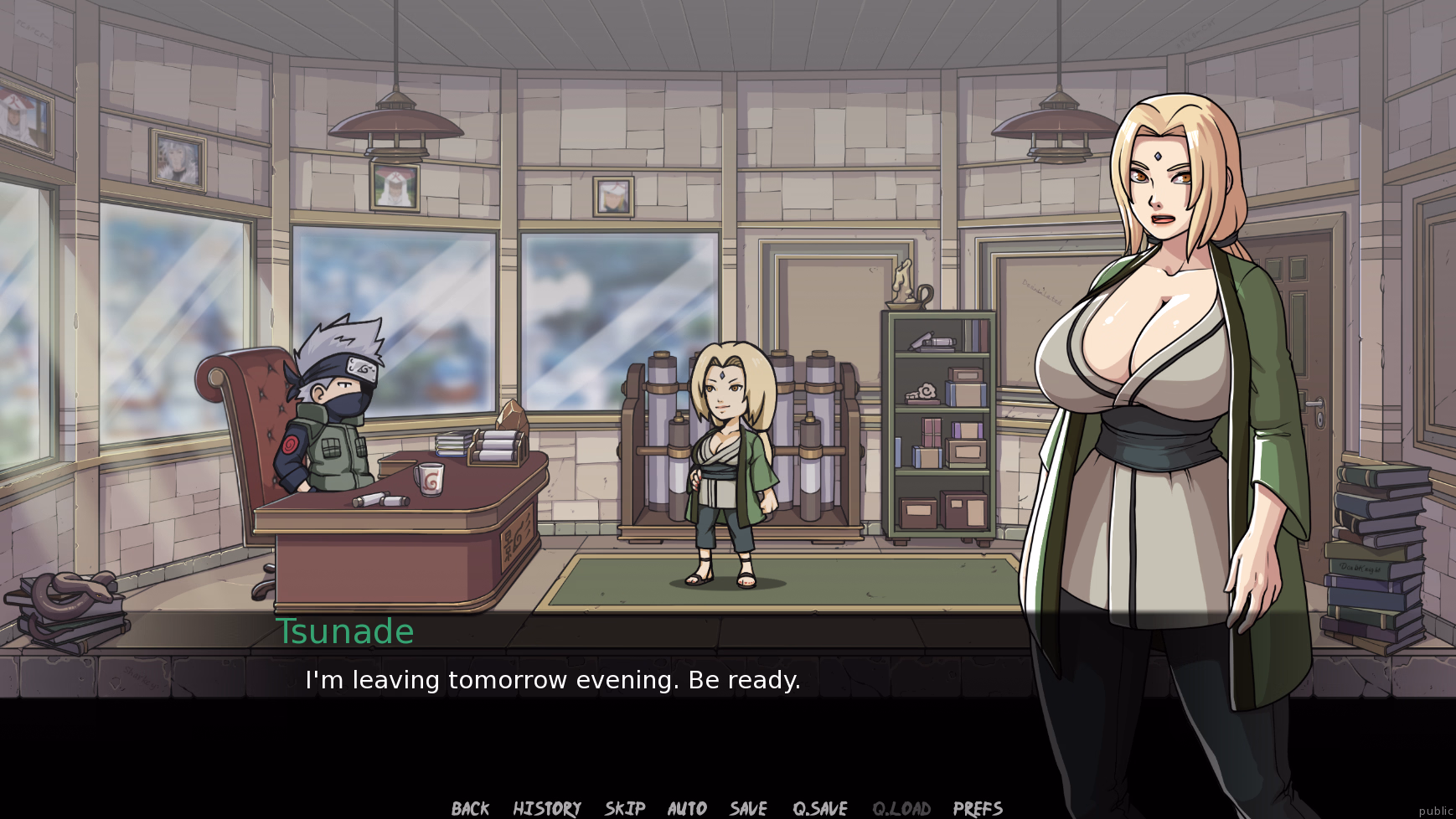纲手的卷轴：大蛇丸的复仇与凌辱（Tsunade's Scroll）v0.2 精翻汉化 游戏截图 3