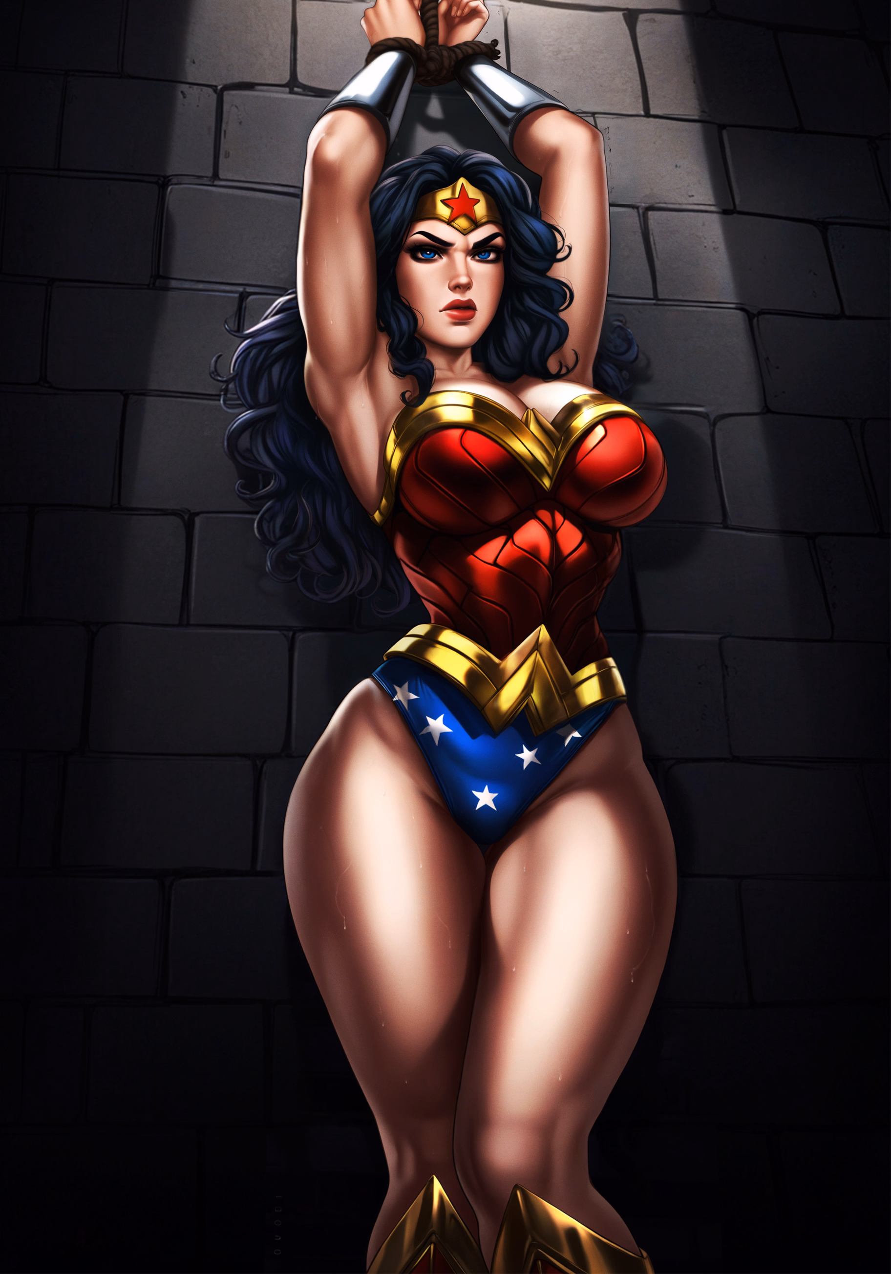 天堂岛的堕落：亚马逊女战士的调教与征服（The fall of Themyscira）v0.3 精翻汉化 游戏截图 2