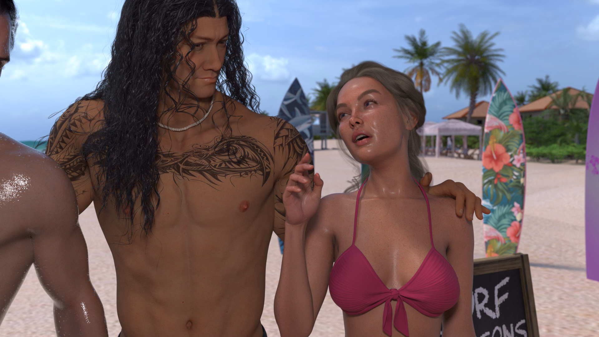 极乐之城：娇妻的荒岛欲望开发（Paradise City）v0.6.12 精翻汉化 游戏截图 7
