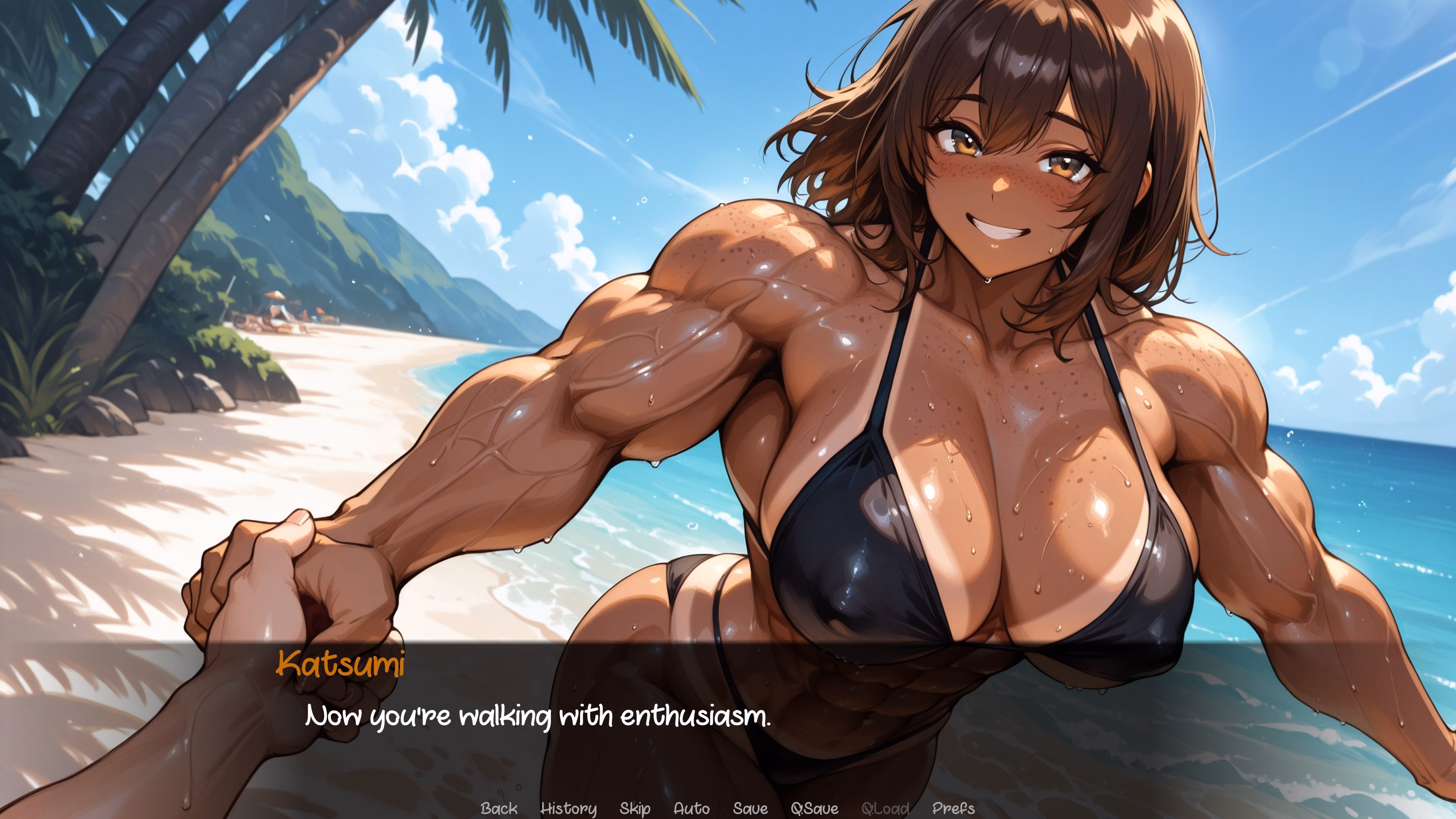 肌肉海滩：健美女神的阳光诱惑（Muscle Beach）v1.0 Public 精翻汉化 游戏截图 5
