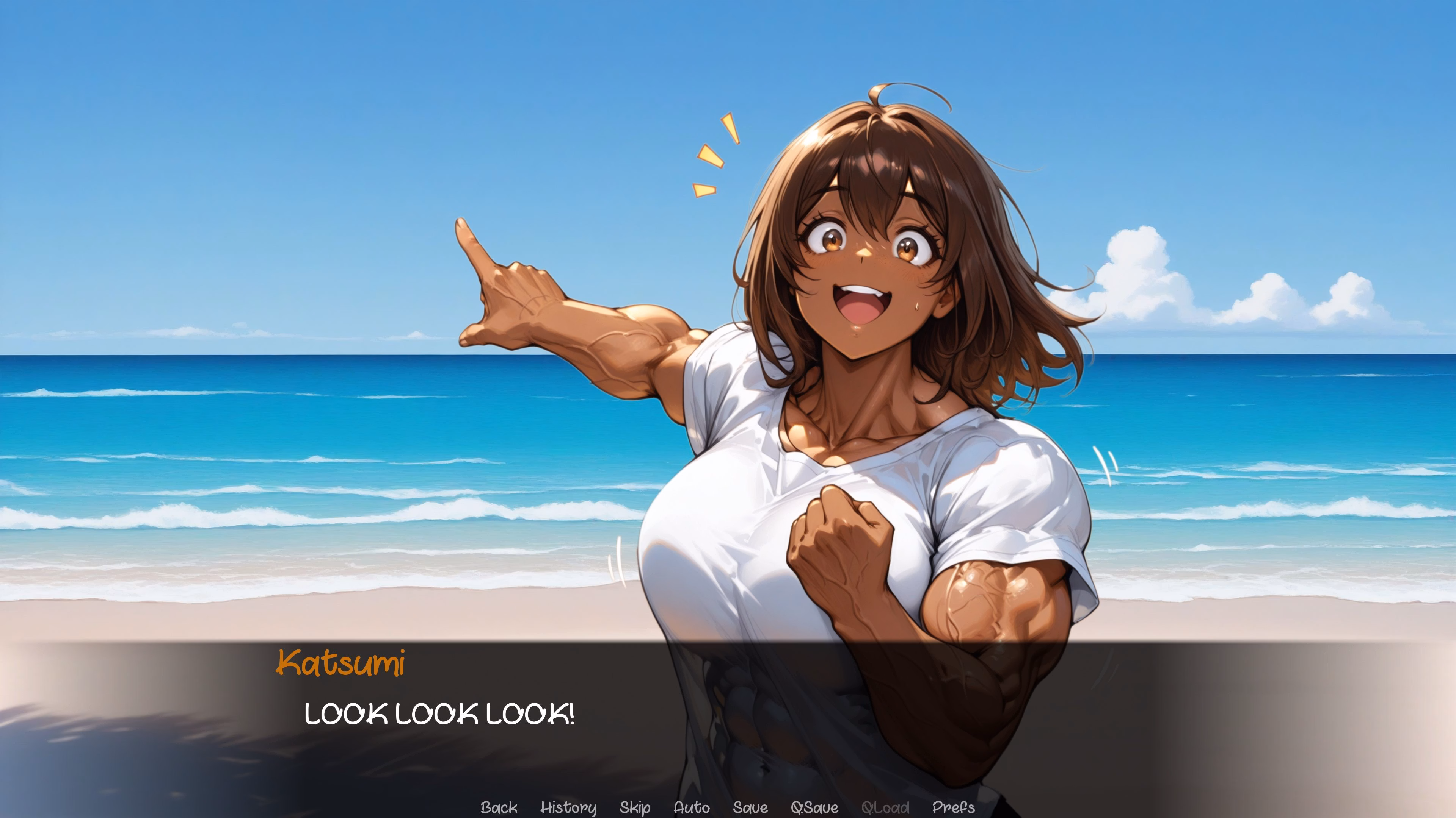 肌肉海滩：健美女神的阳光诱惑（Muscle Beach）v1.0 Public 精翻汉化 游戏截图 2